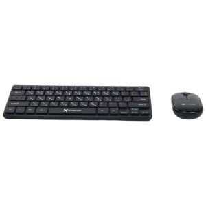 XTREME K911C WIRELESS COMBO USB-BANGLA 64KEYS + FN KEYS BLACK KEYUBOARD