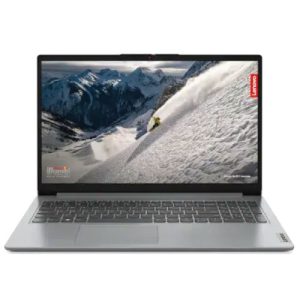 Lenovo IdeaPad 1 15AMN7 AMD Athlon Silver 7120U Laptop | 8GB DDR5 RAM | 256GB NVMe SSD | Radeon 2GB Graphics | 15.6" HD Display – Grey